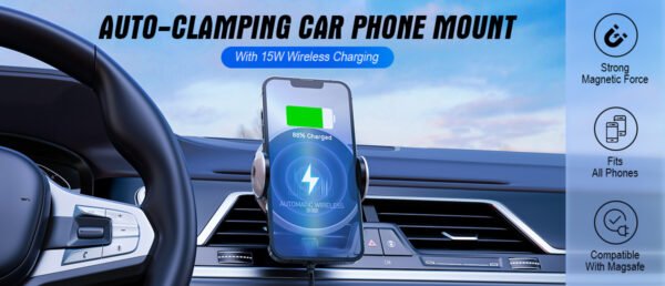 LDNIO MA02 15W Car Wireless Charger