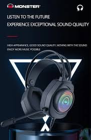 MONSTER AiRMARS N5 RGB USB GAMiNG HEADPHONES 7.1