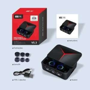 M90 Pro TWS Gaming Earbuds
