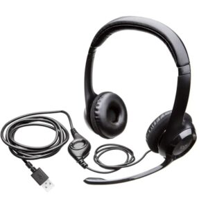 Logitech H390 USB Headset | Noise Cancelling Mic Headphones